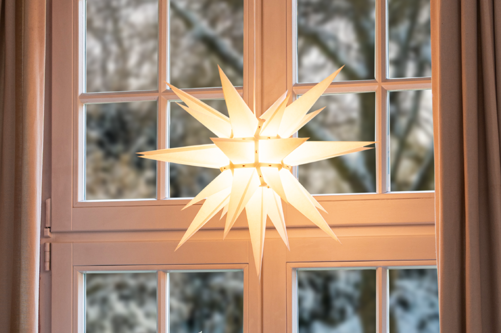 Festliche Weihnachtsdekoration - Stern